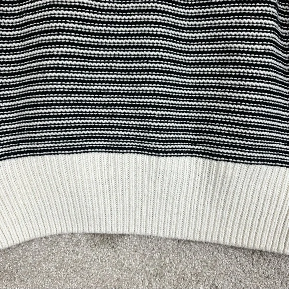Urban Outfitters Sweater Womens Small Black White Cotton Blend Pullover- 9030* - Picture 10 of 10